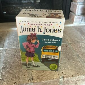Junie b jones books Collection 1 (books 1-14) +puzzle book! New in cellophane!